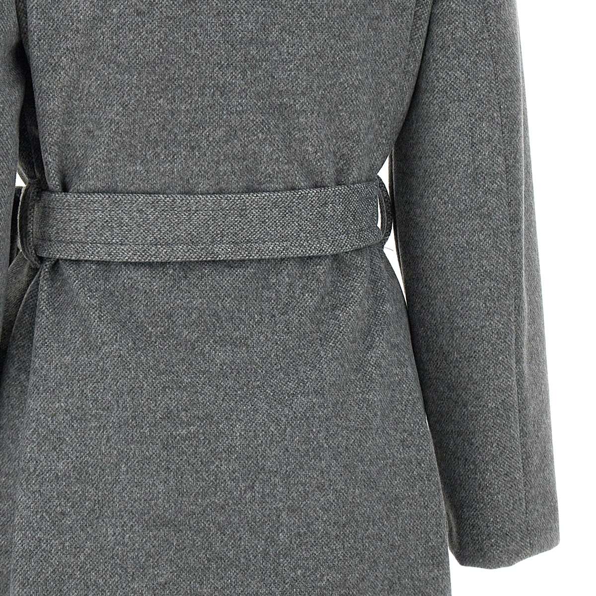 Kaos QIJMR003 Woman Grey Coats - Zuklat