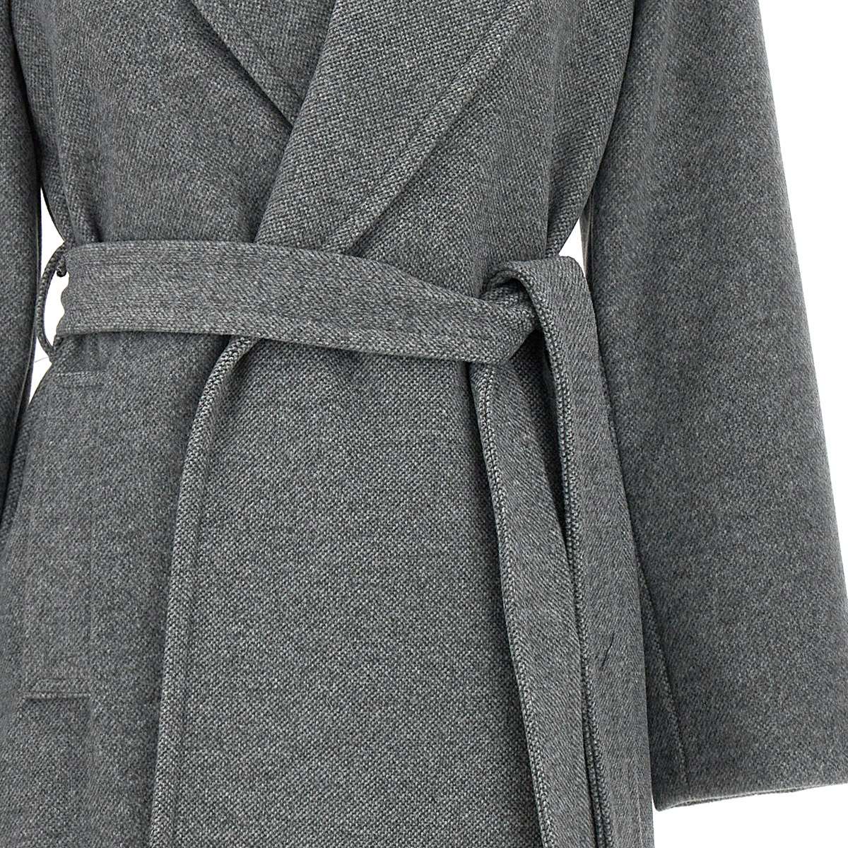 Kaos QIJMR003 Woman Grey Coats - Zuklat