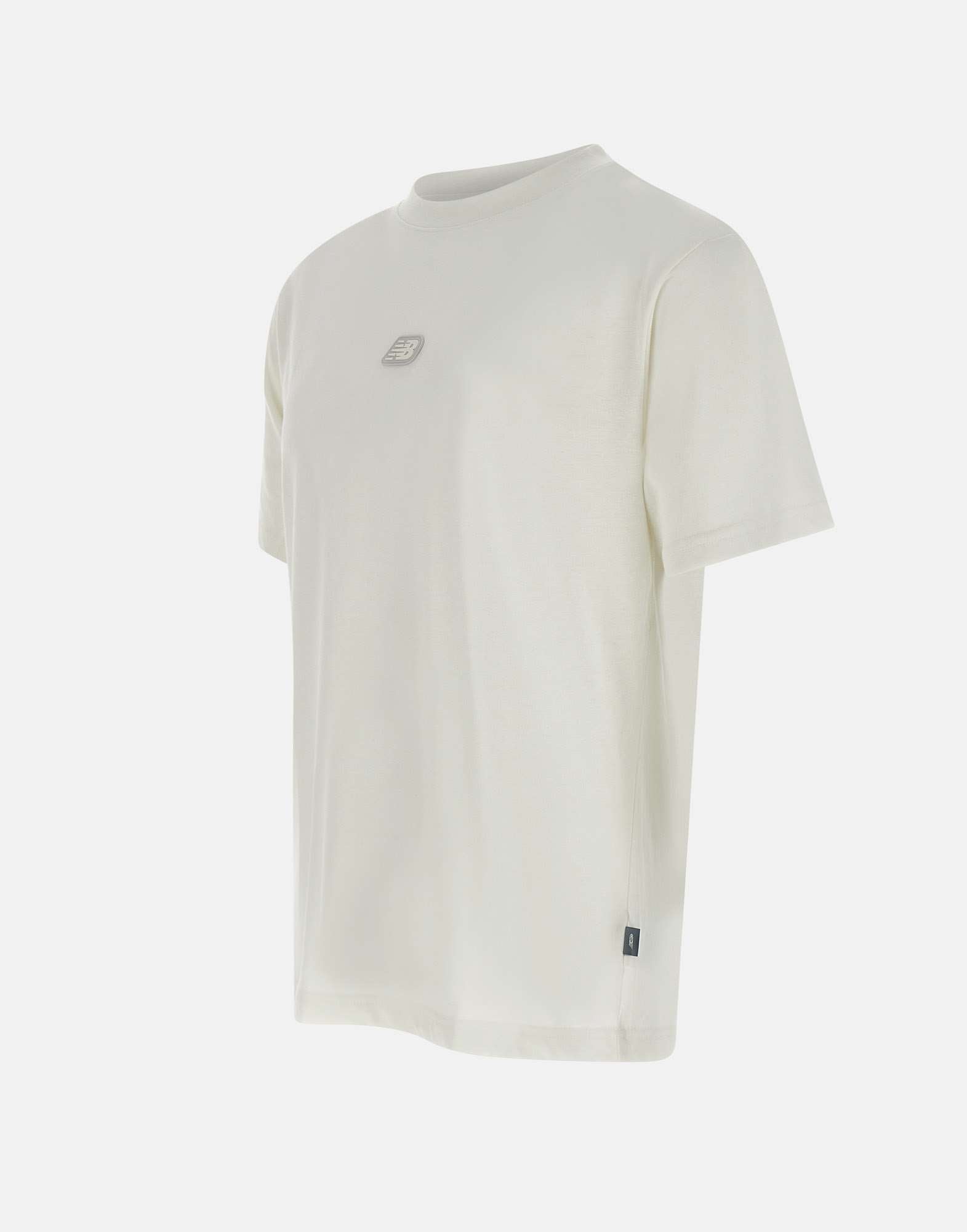 New Balance MT44586SST Unisex White T-shirts and Polos - Zuklat