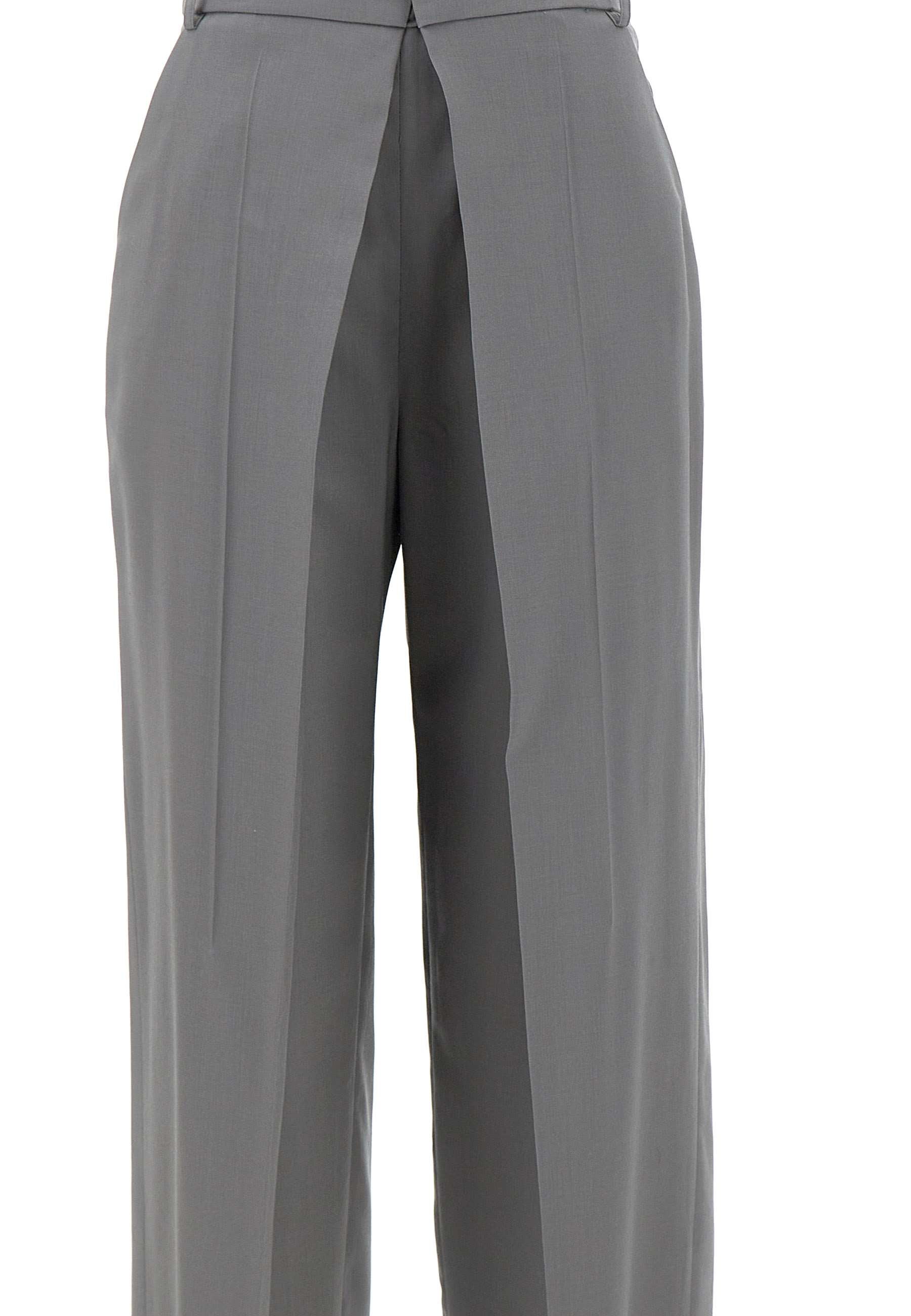 Low Classic LOW24SCTR010 Woman Grey Trousers - Zuklat