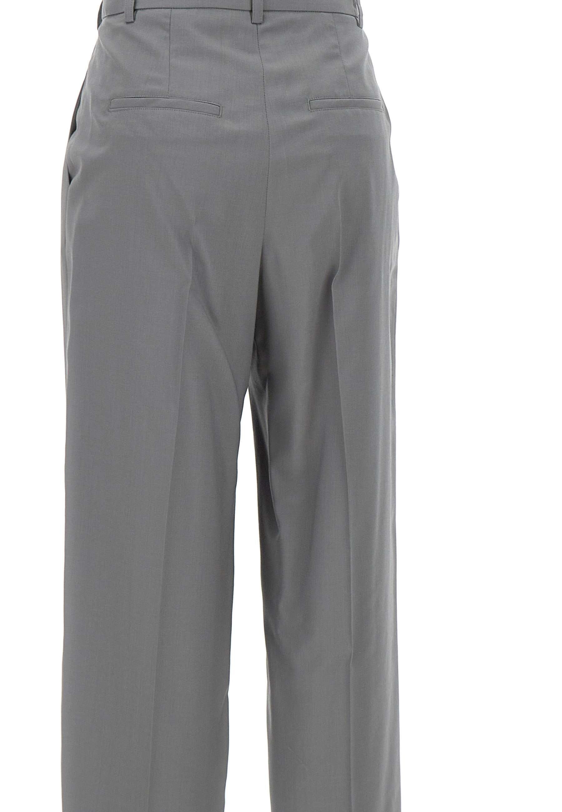 Low Classic LOW24SCTR010 Woman Grey Trousers - Zuklat