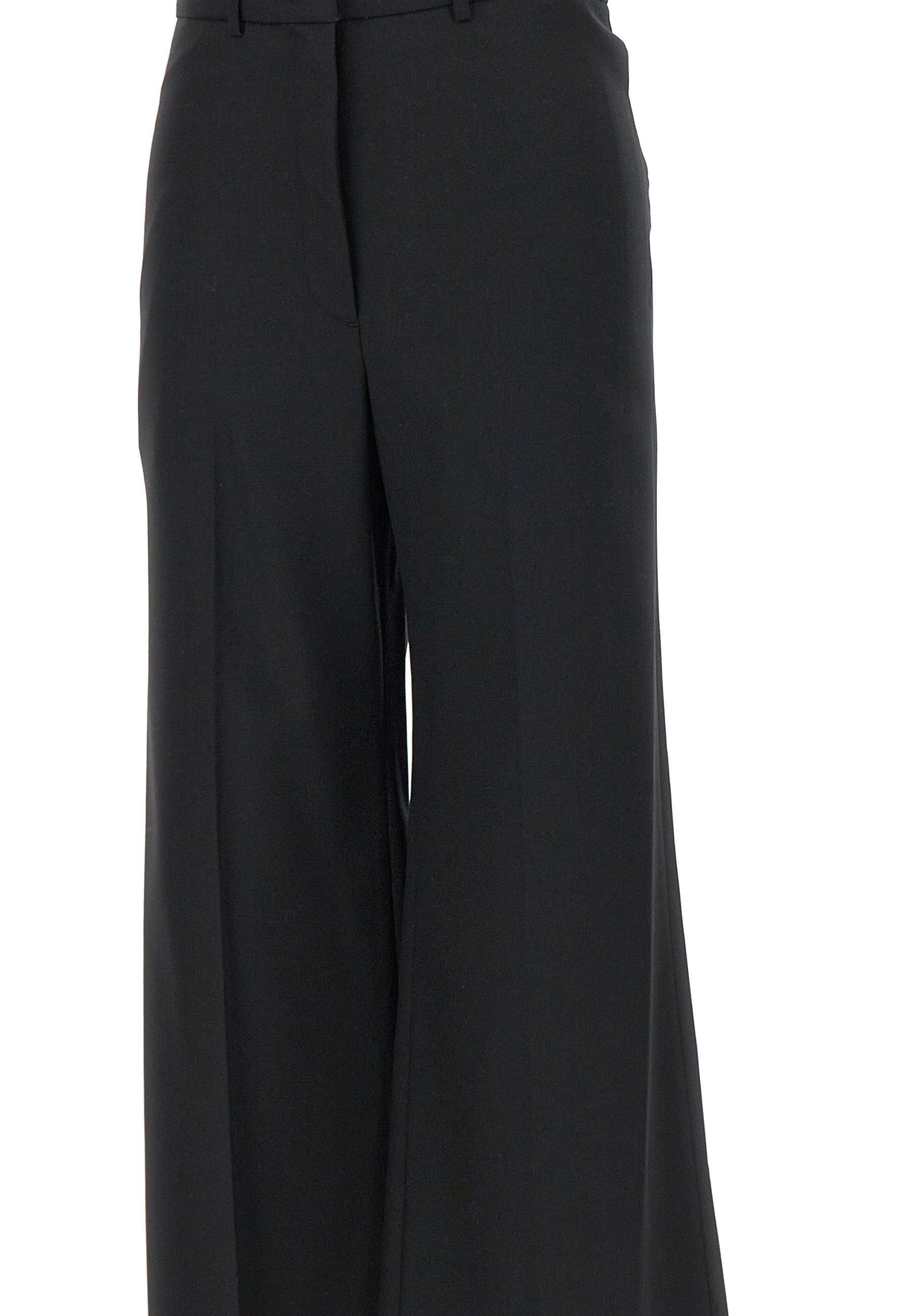 Low Classic LOW24SMPT040 Woman Black Trousers - Zuklat