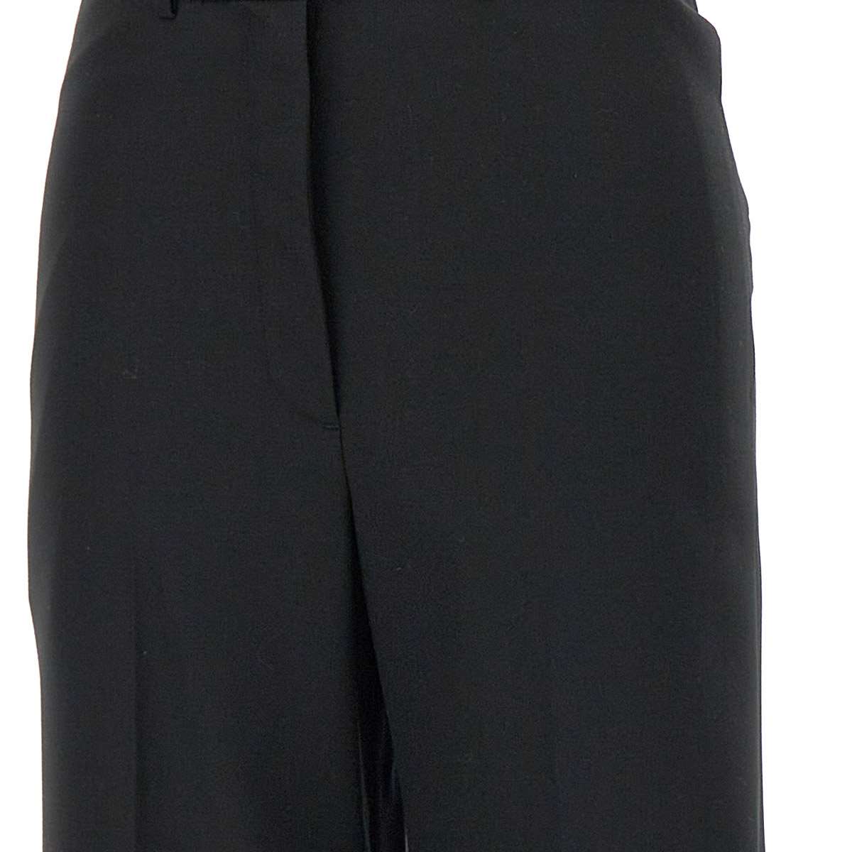 Low Classic LOW24SMPT040 Woman Black Trousers - Zuklat