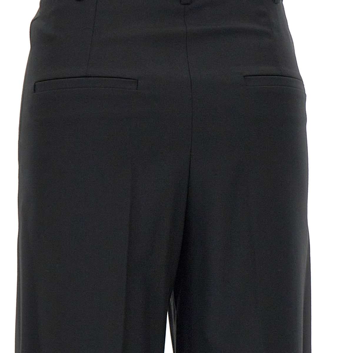 Low Classic LOW24SMPT040 Woman Black Trousers - Zuklat