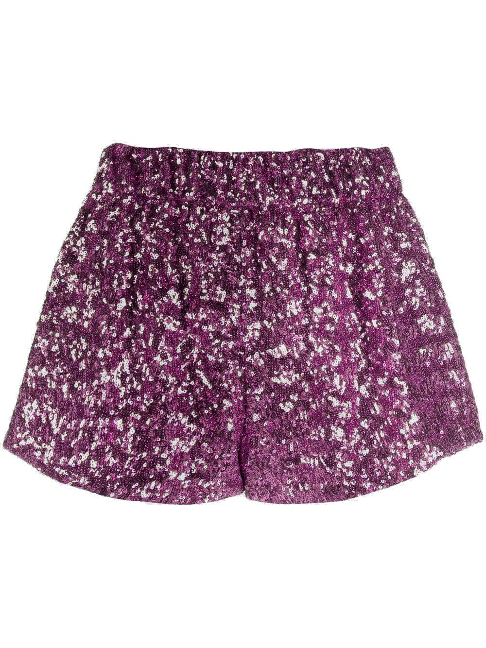 OSEREE PQS216 Woman Violet Shorts - Zuklat