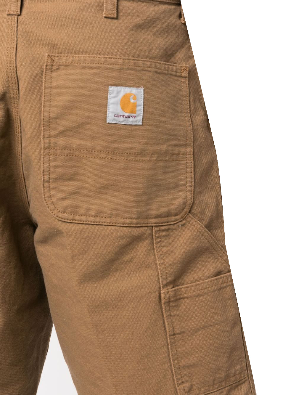 Carhartt WIP I027942 Unisex HAMILTON BROWN RINSED Shorts - Zuklat