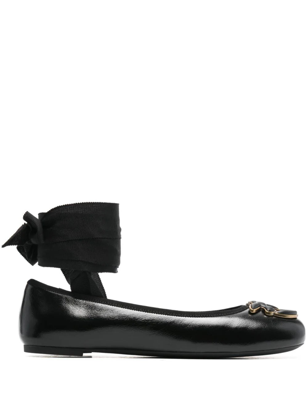 Pinko SD0111 Woman Black Flat shoes - Zuklat