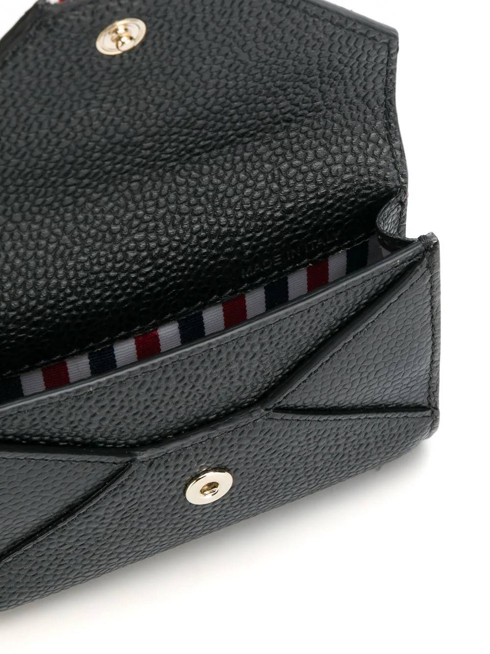 Thom Browne FAW063A Woman Black Wallets - Zuklat