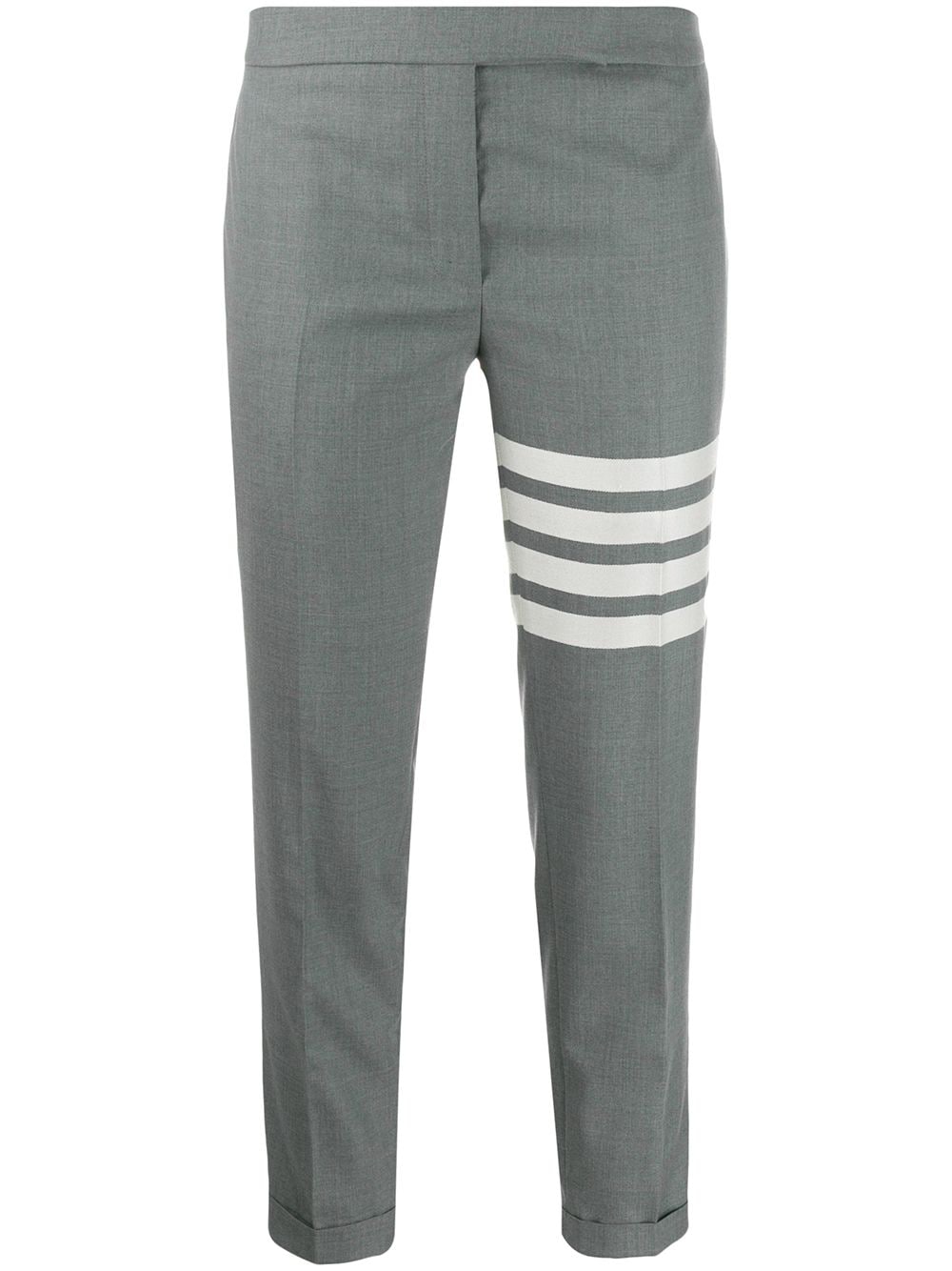 Thom Browne FTC025V Woman Med grey Trousers - Zuklat