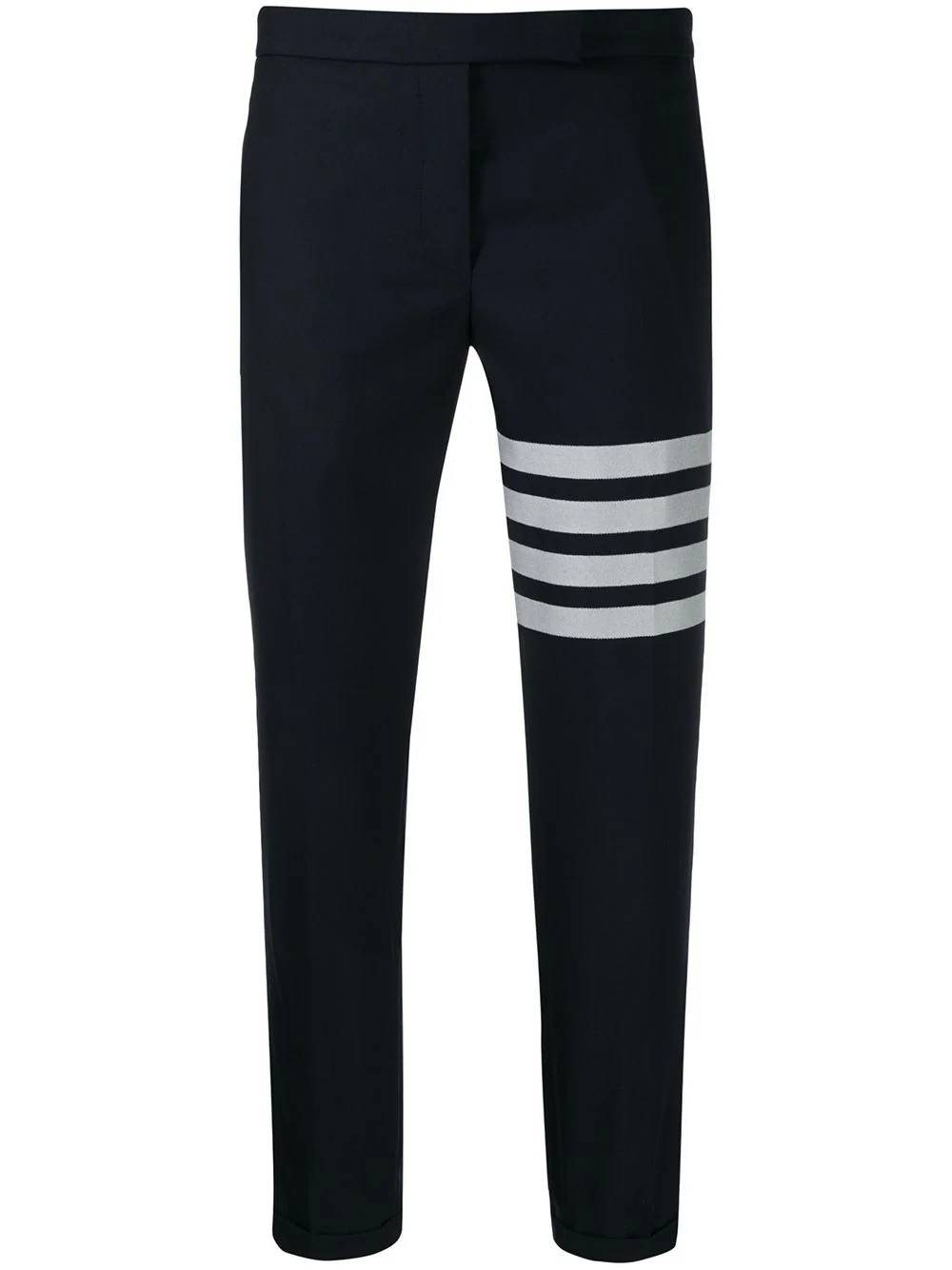 Thom Browne FTC025V Woman Blue Trousers - Zuklat