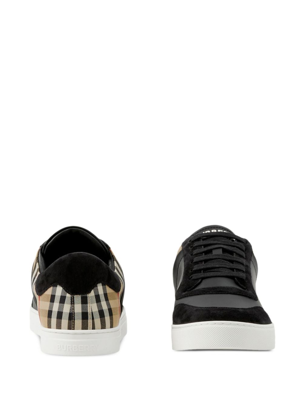 Burberry 8070818 Man BLACK/ARBEIG E IP CHK Sneakers - Zuklat