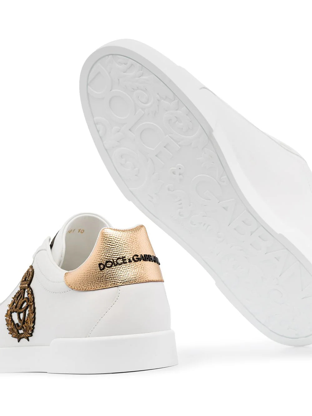 Dolce & Gabbana CS1761 Man White Sneakers - Zuklat