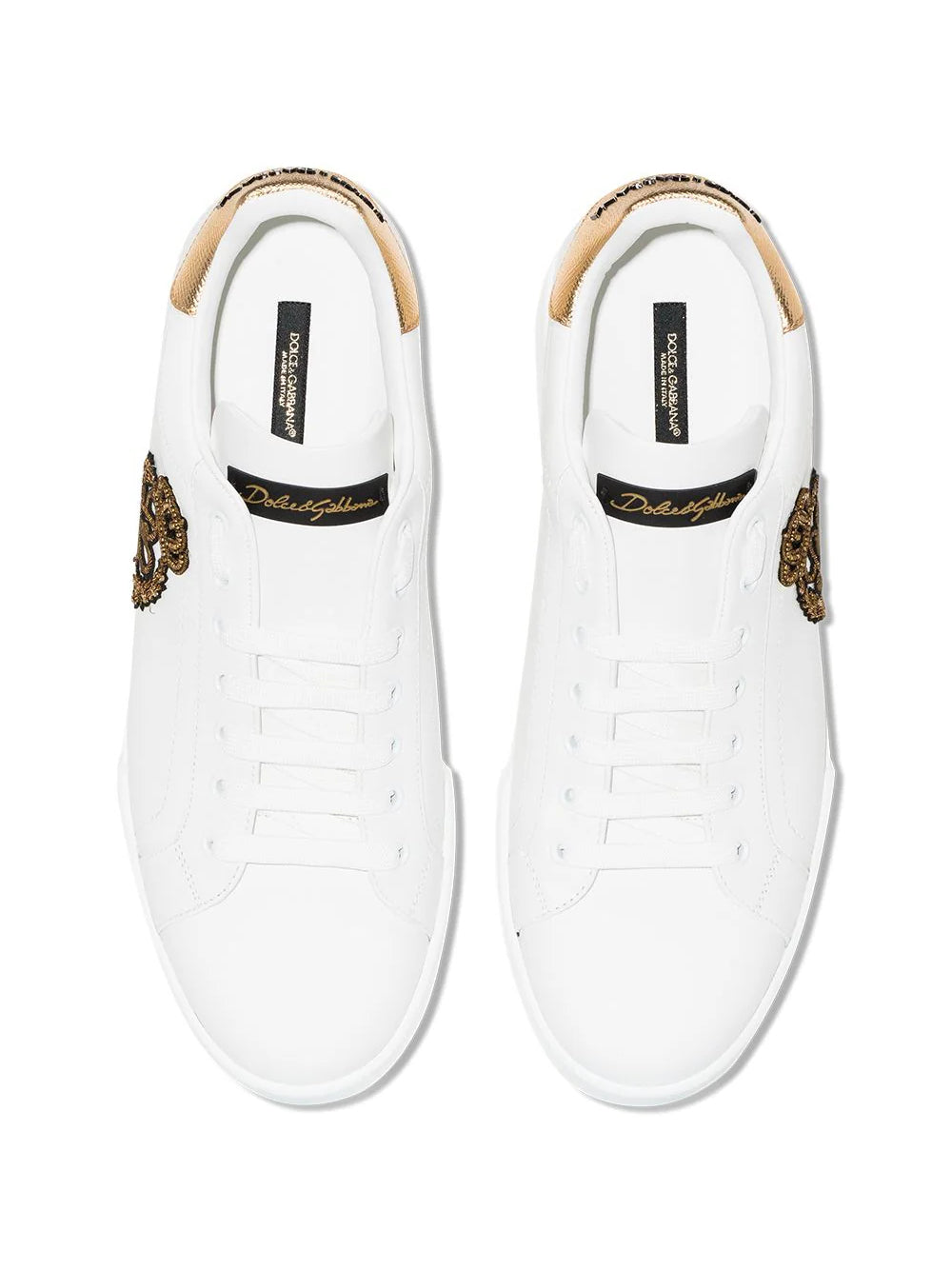 Dolce & Gabbana CS1761 Man White Sneakers - Zuklat