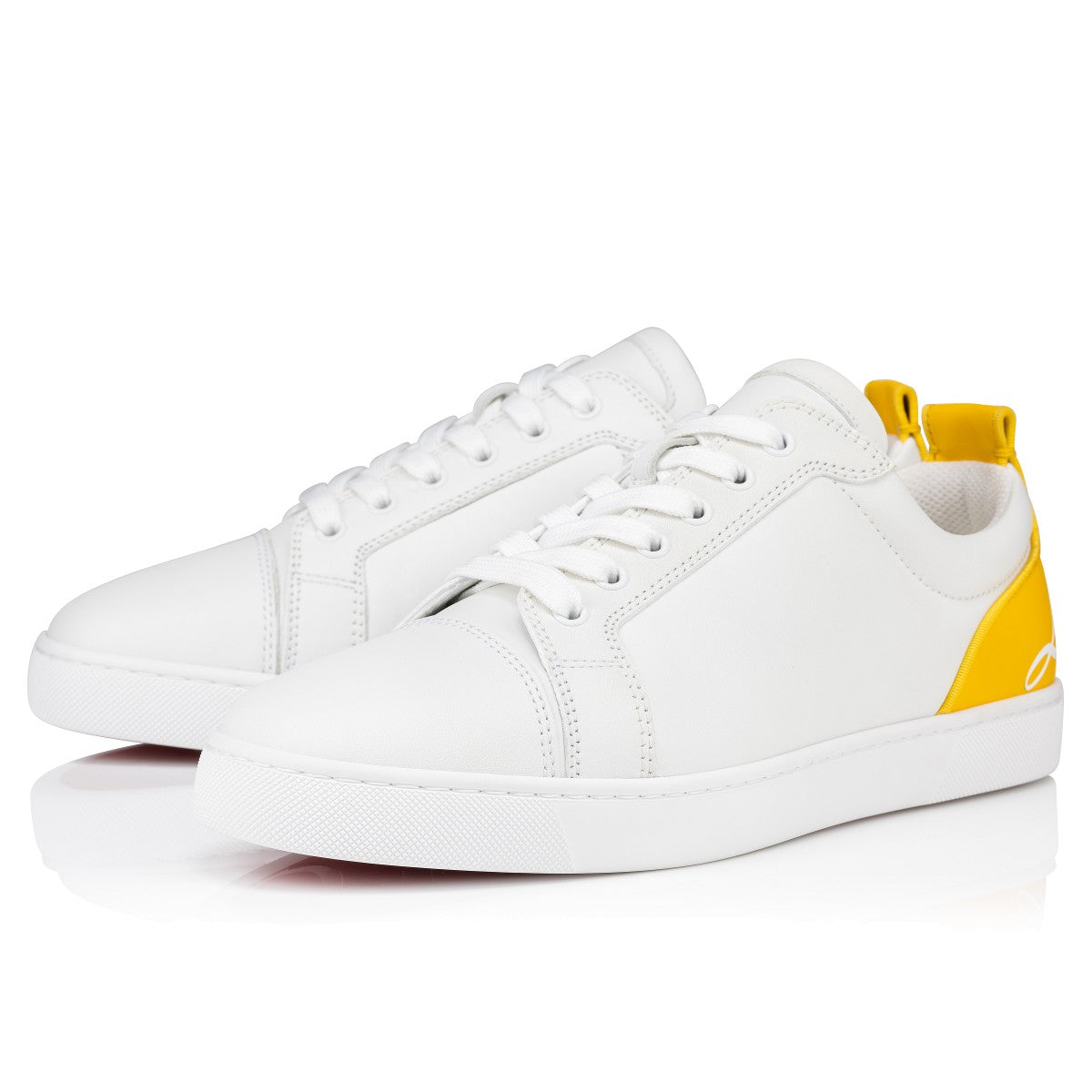 Christian Louboutin 3240080 Man WHITE/POLLEN Sneakers - Zuklat