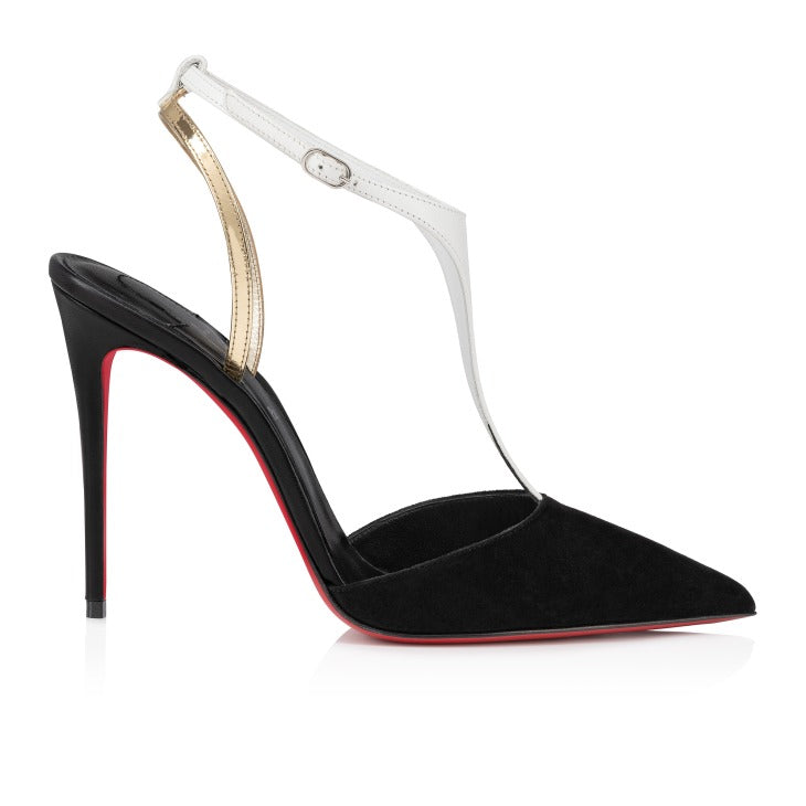 Christian Louboutin 3240391 Woman BLACK/LIN MULTI Sandals - Zuklat