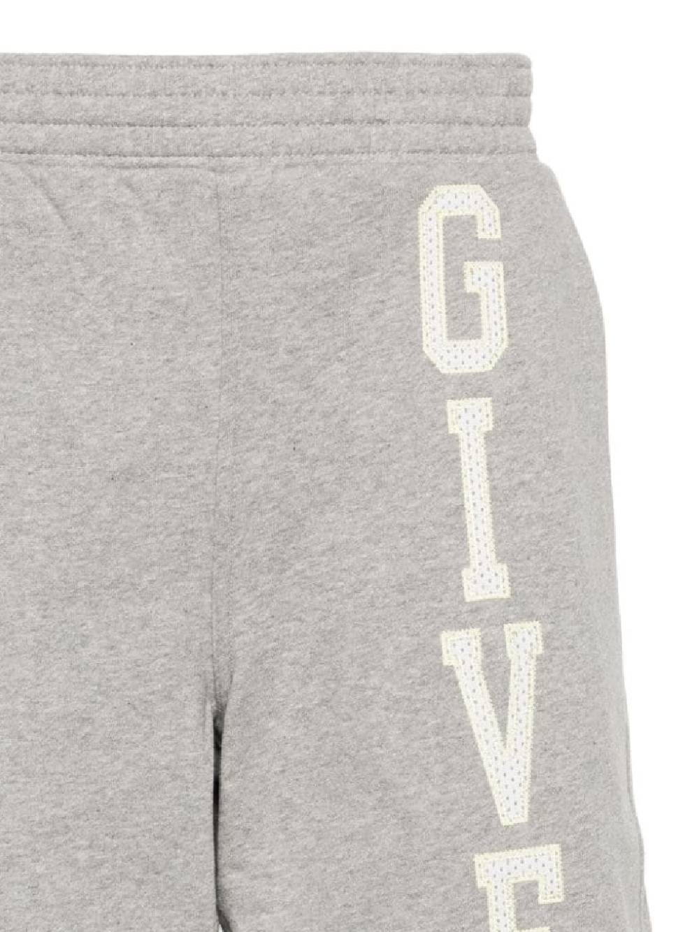 Givenchy BM515J Man Light grey melange Shorts - Zuklat