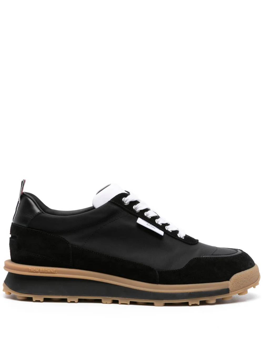 Thom Browne MFD271B Man Black Sneakers - Zuklat