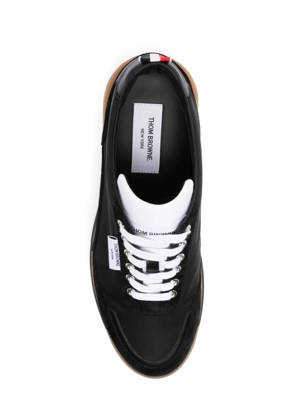 Thom Browne MFD271B Man Black Sneakers - Zuklat