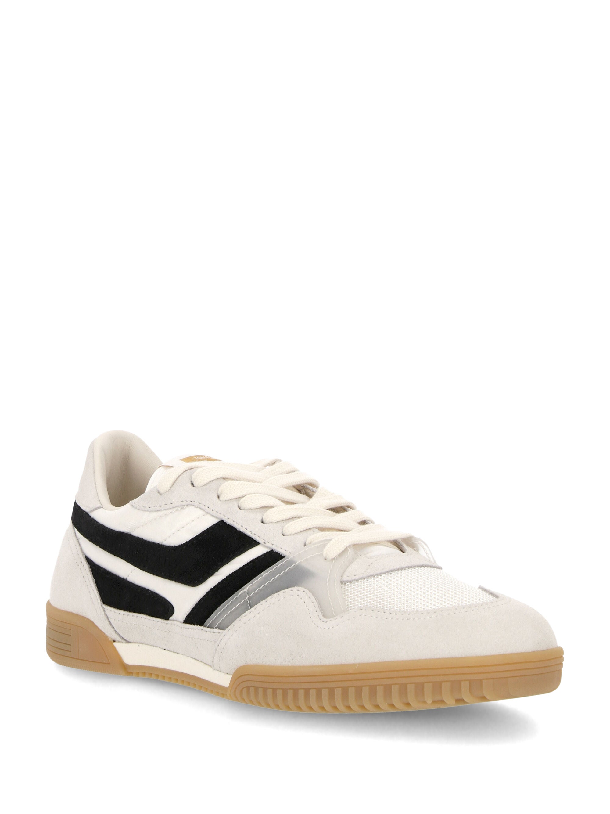 Tom Ford J1348LCL396N Man WHITE/BLACK + AMBER Sneakers - Zuklat