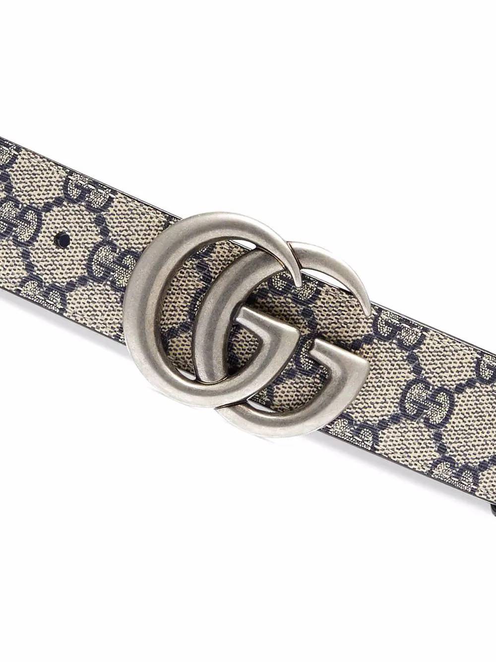 Gucci 627055 Man Beige blu/blu Belts - Zuklat