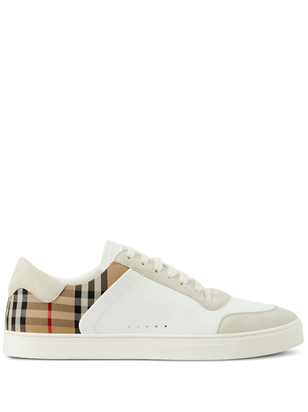 Burberry 8069089 Man NTWHT/ARBEIGE IP CHK Sneakers - Zuklat