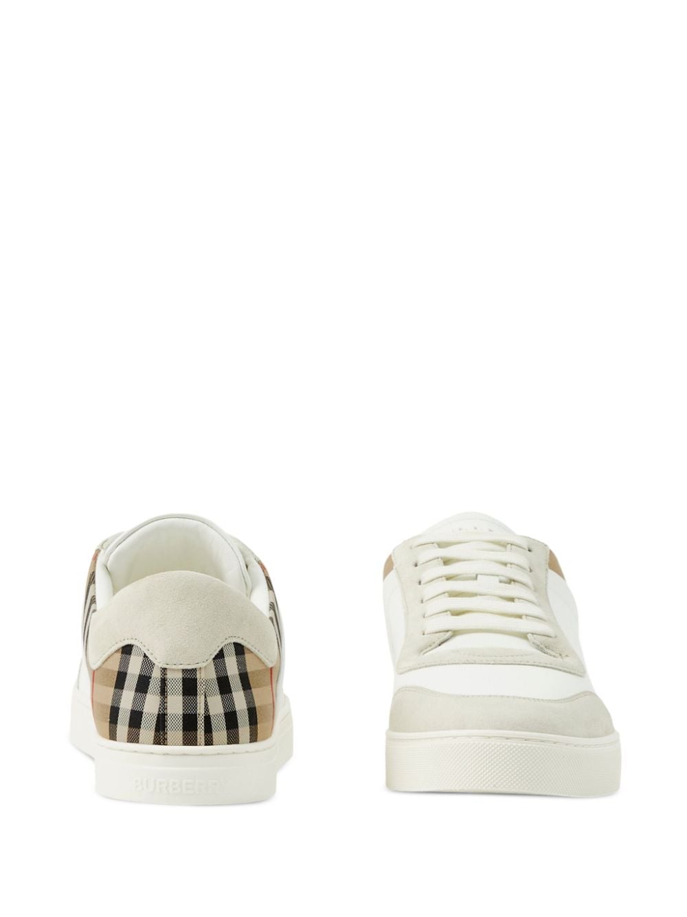 Burberry 8069089 Man NTWHT/ARBEIGE IP CHK Sneakers - Zuklat