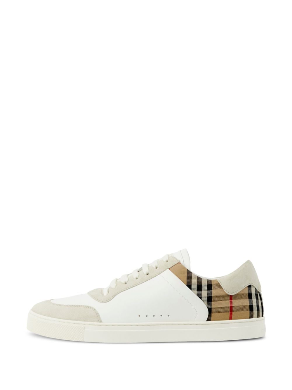 Burberry 8069089 Man NTWHT/ARBEIGE IP CHK Sneakers - Zuklat