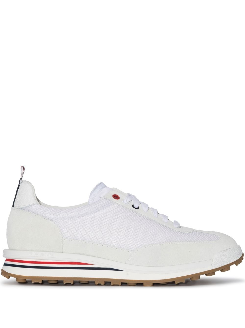 Thom Browne MFD180A Man White Sneakers - Zuklat