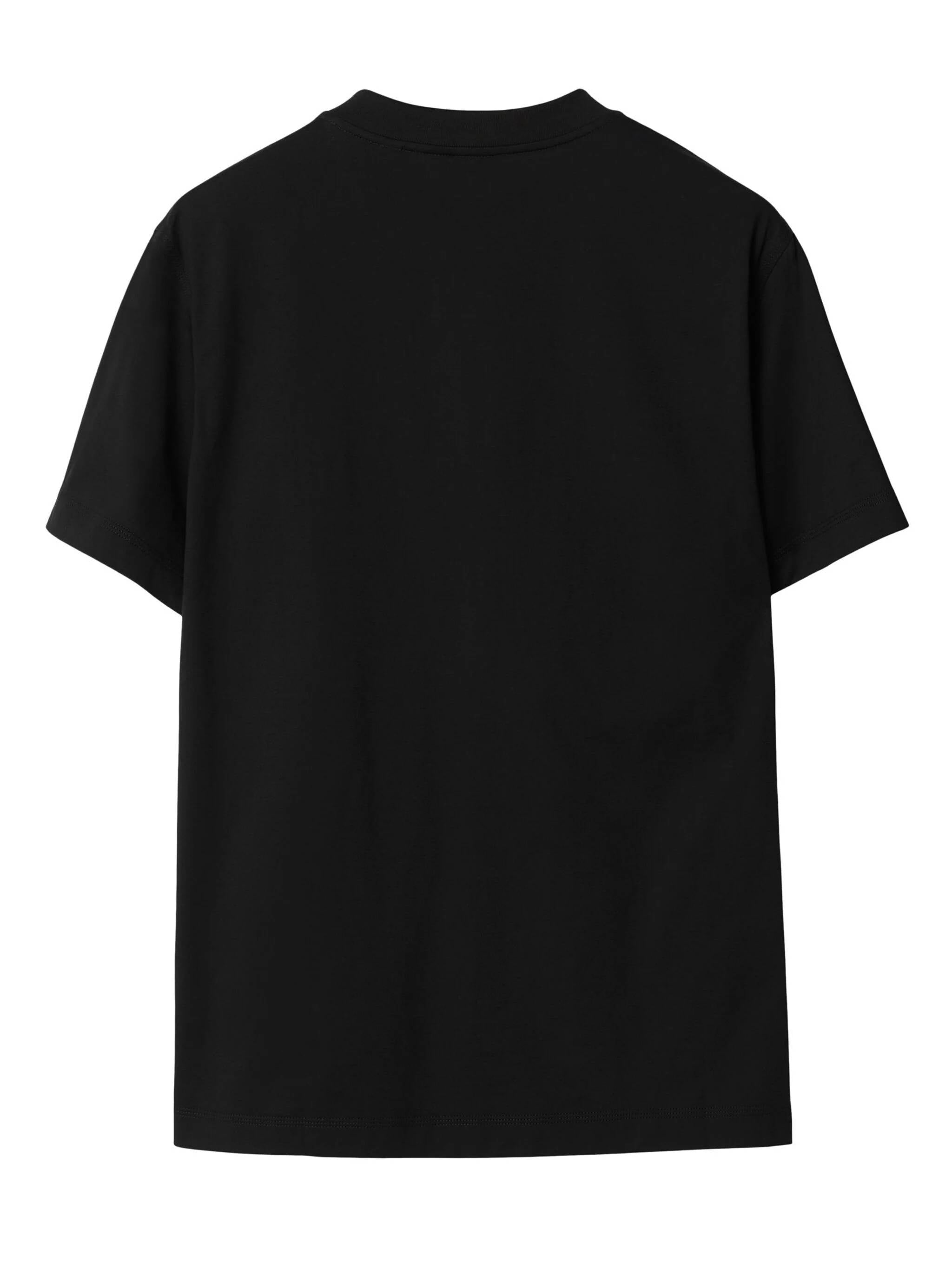 Burberry 8088298 Man Black T-shirts and Polos - Zuklat