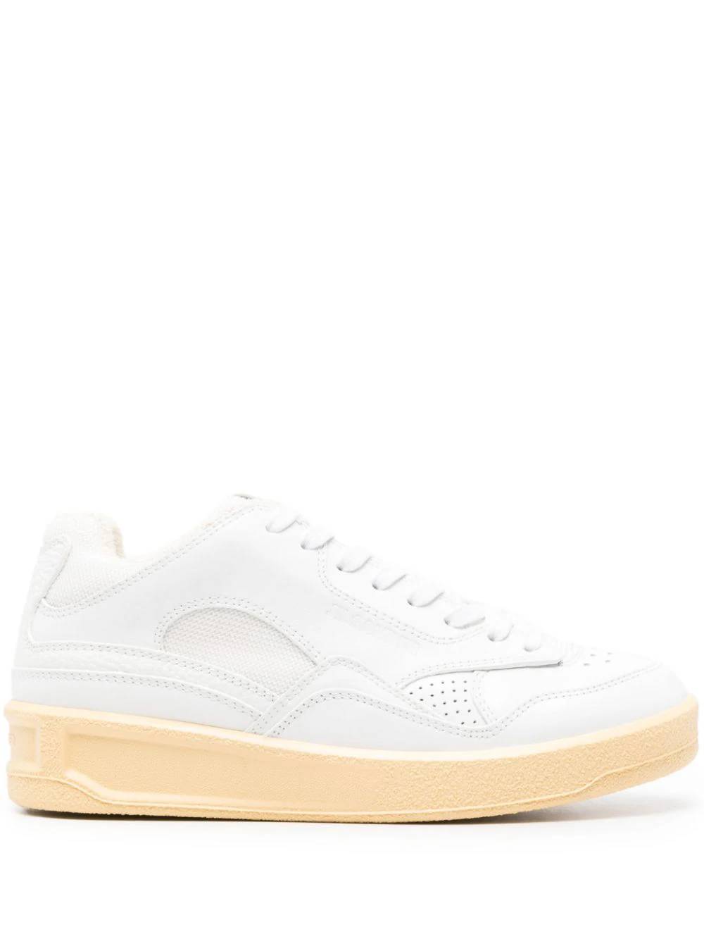 Jil Sander J15WS0006 Woman White Sneakers - Zuklat