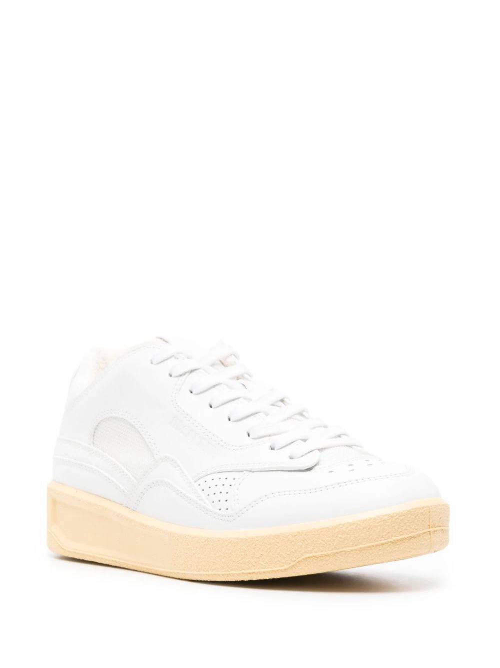 Jil Sander J15WS0006 Woman White Sneakers - Zuklat