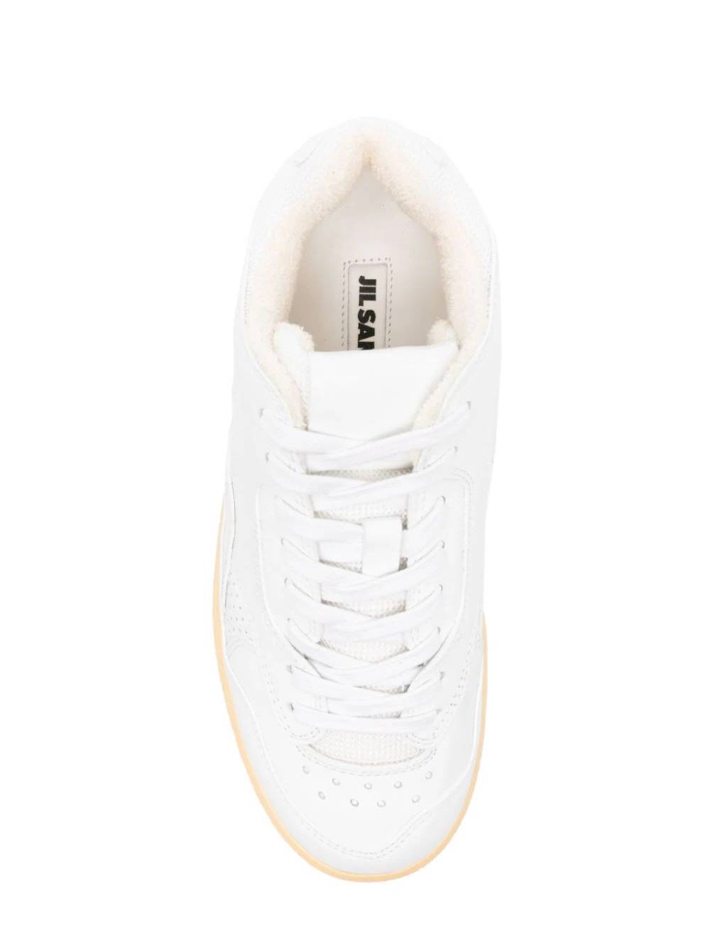 Jil Sander J15WS0006 Woman White Sneakers - Zuklat