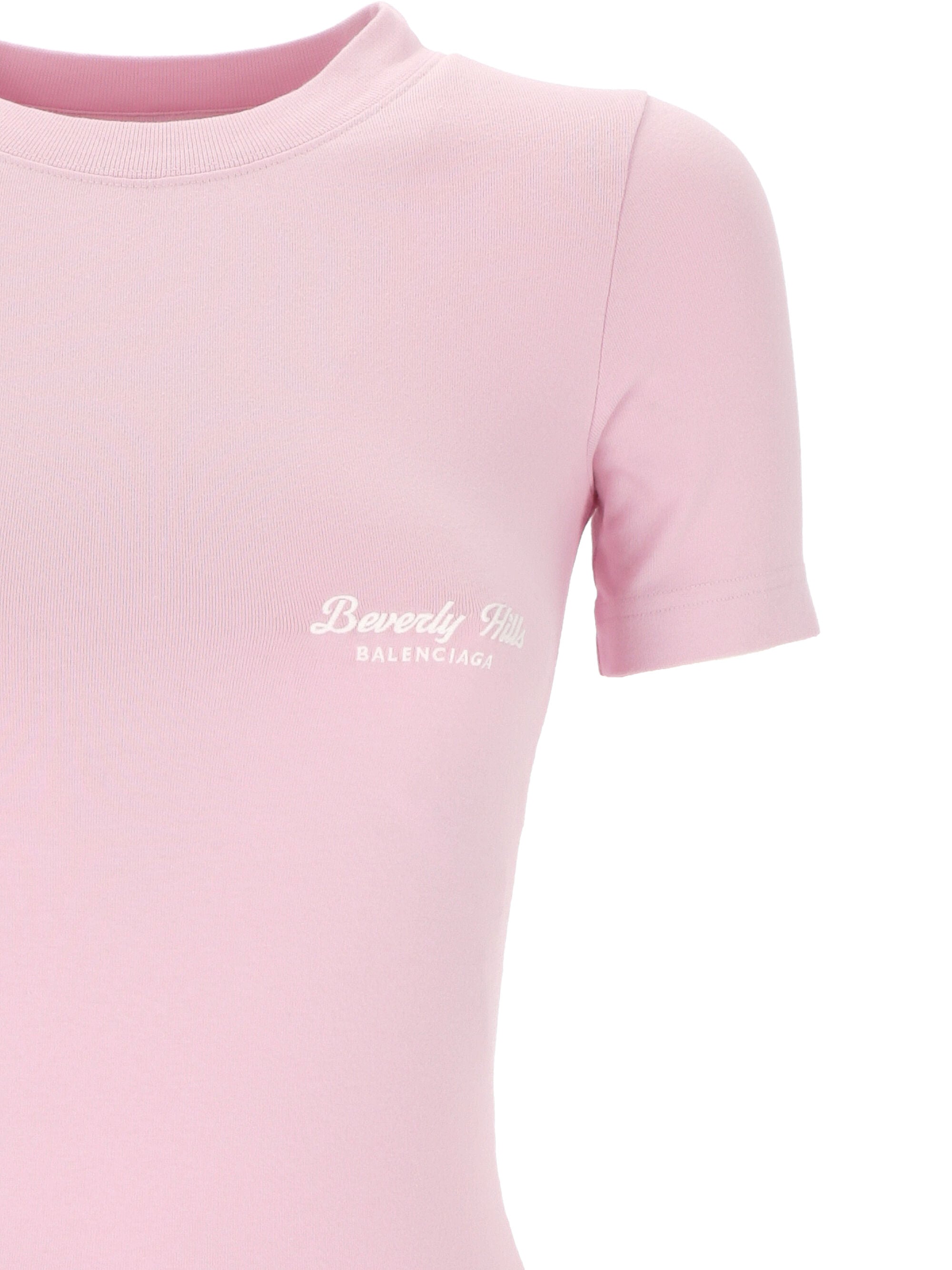 Balenciaga 768075 Woman Pink T-shirts and Polos - Zuklat