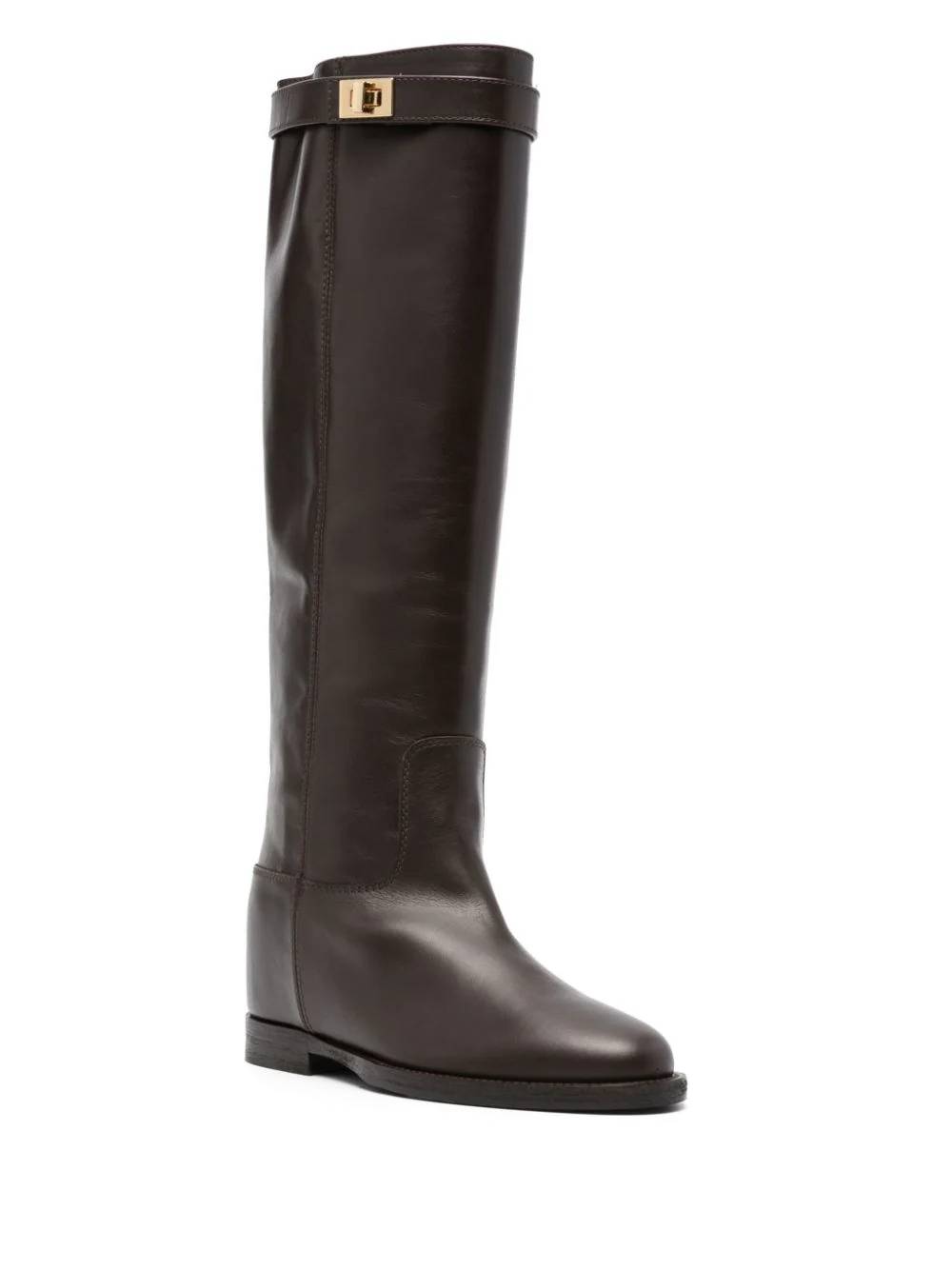 Via Roma 15 3807 Woman Dark Brown Boots - Zuklat