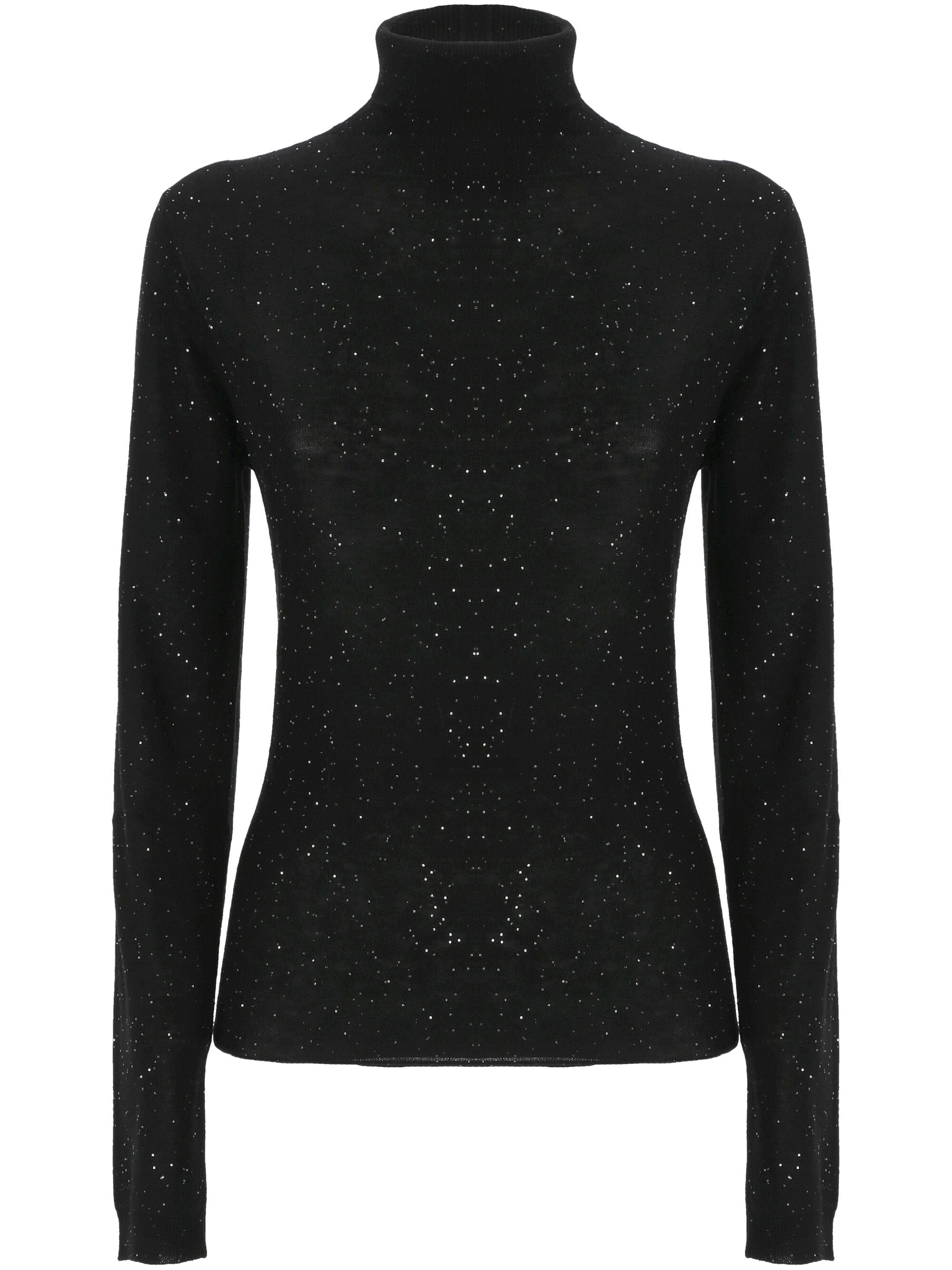 Fabiana Filippi MAD214F045 Woman Black Sweaters - Zuklat