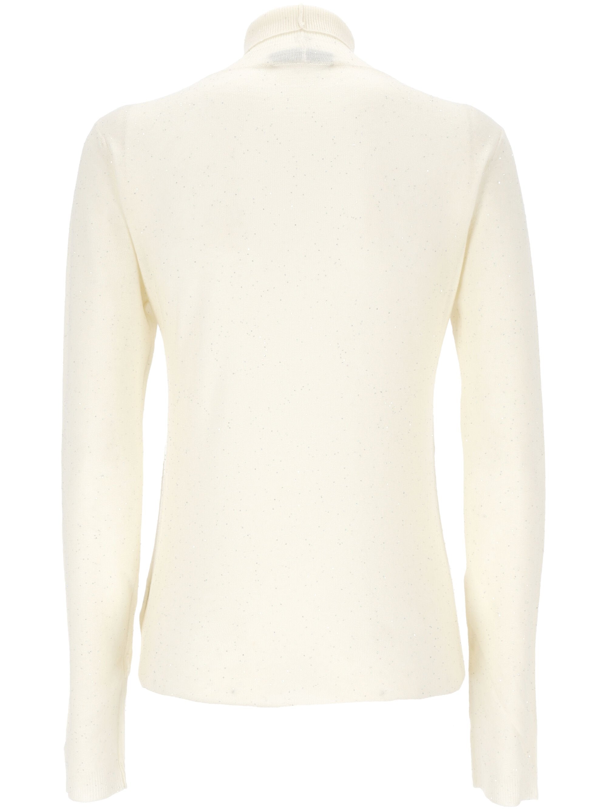 Fabiana Filippi MAD214F045 Woman Cream Sweaters - Zuklat