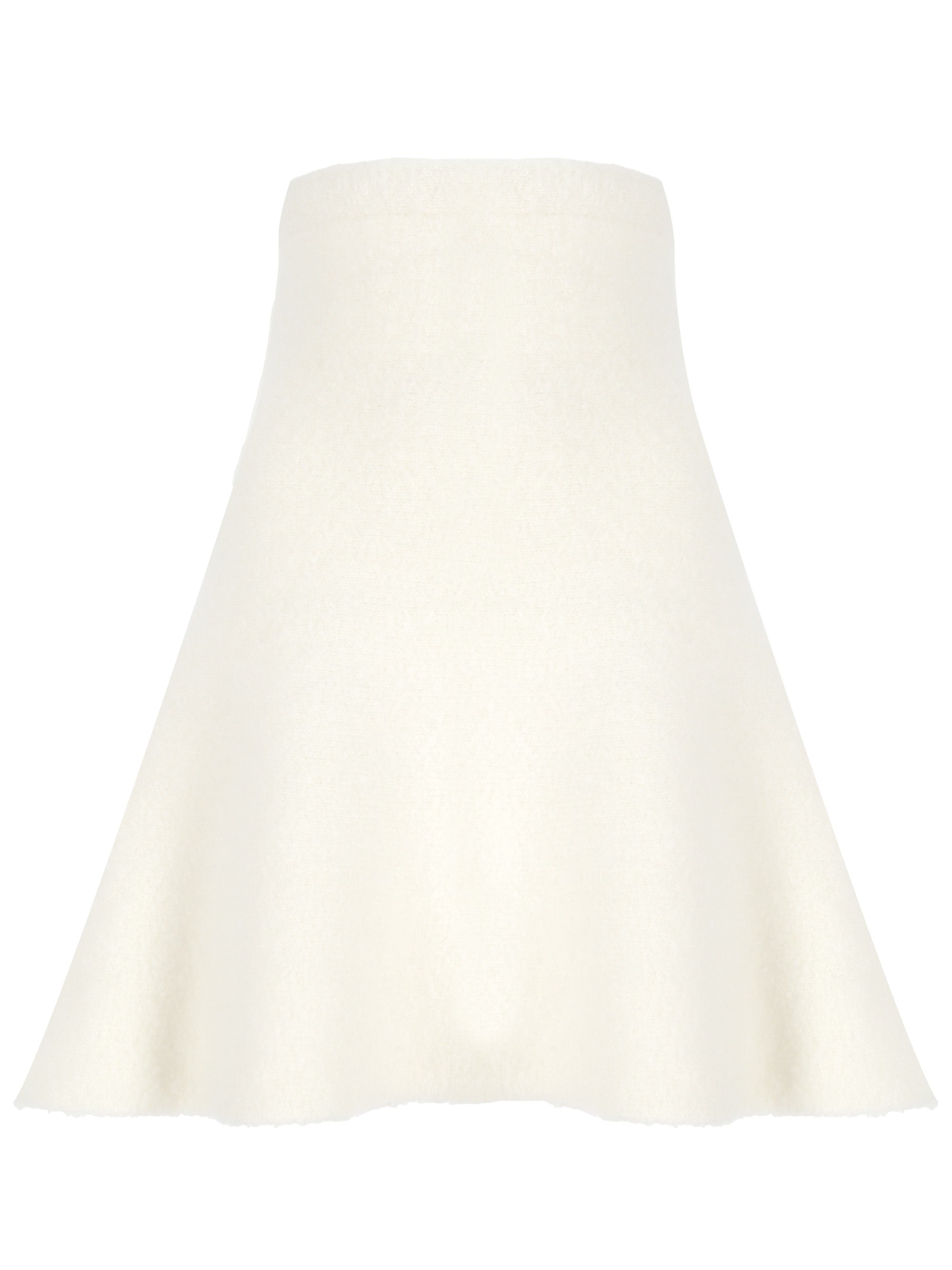 Fabiana Filippi GND214F338 Woman Cream Skirts - Zuklat