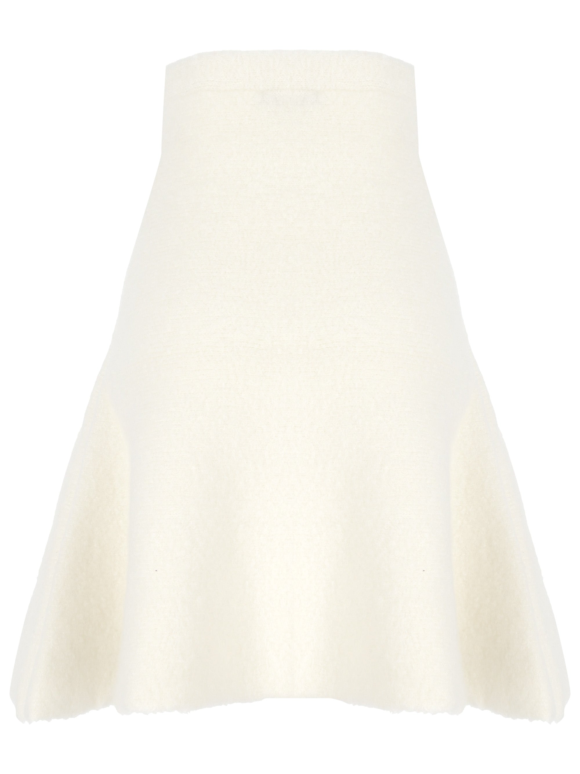 Fabiana Filippi GND214F338 Woman Cream Skirts - Zuklat