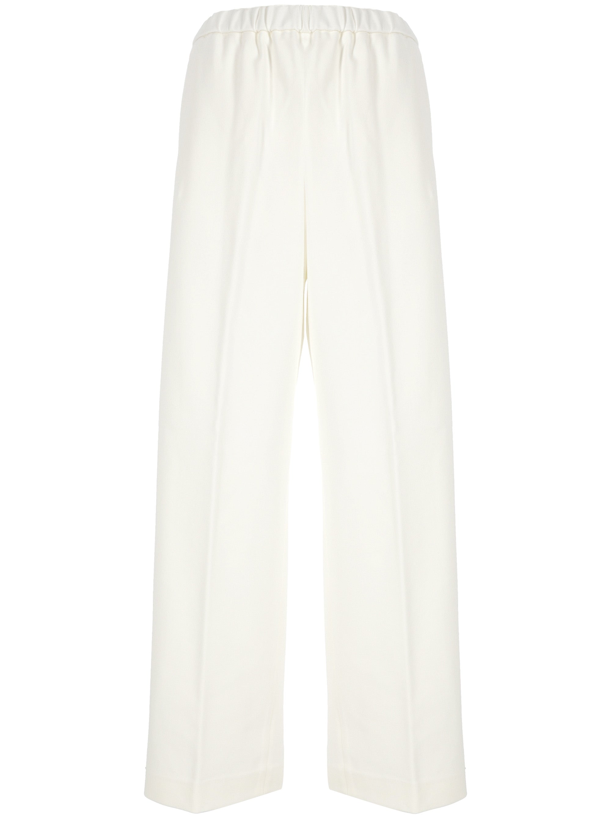 Fabiana Filippi PAD214F322 Woman Cream Trousers - Zuklat