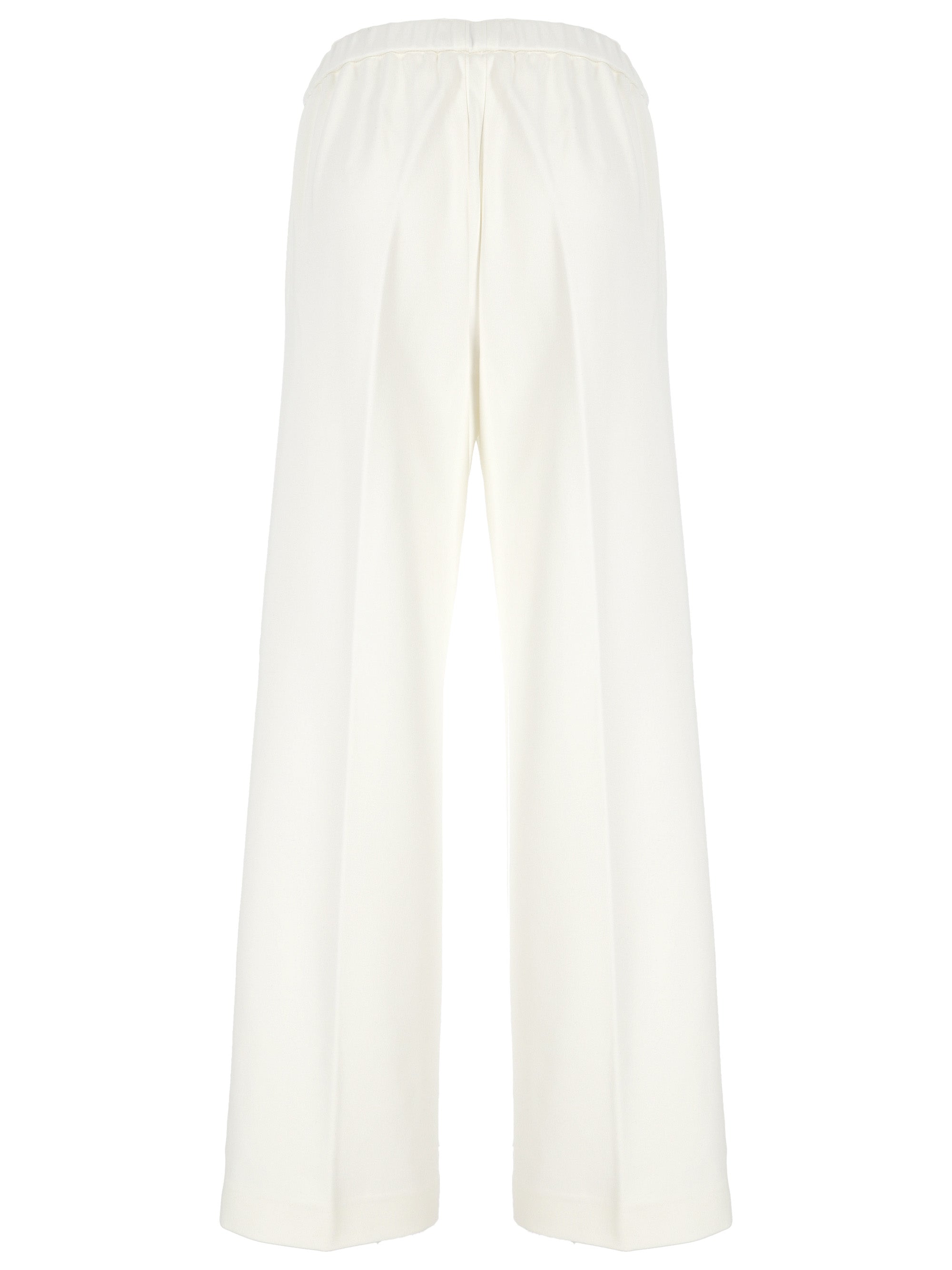 Fabiana Filippi PAD214F322 Woman Cream Trousers - Zuklat