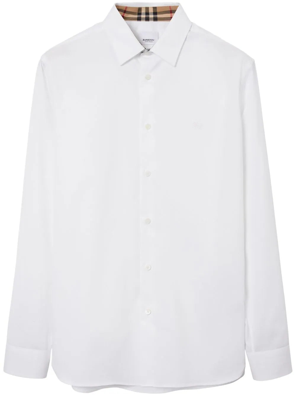 Burberry 8071465 Man White Shirts - Zuklat