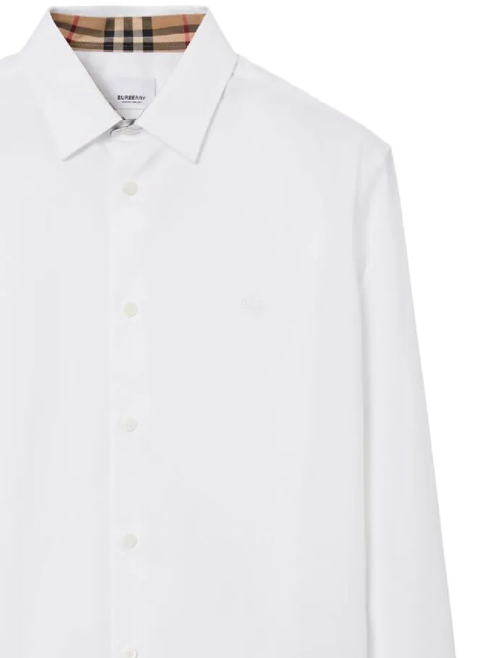 Burberry 8071465 Man White Shirts - Zuklat