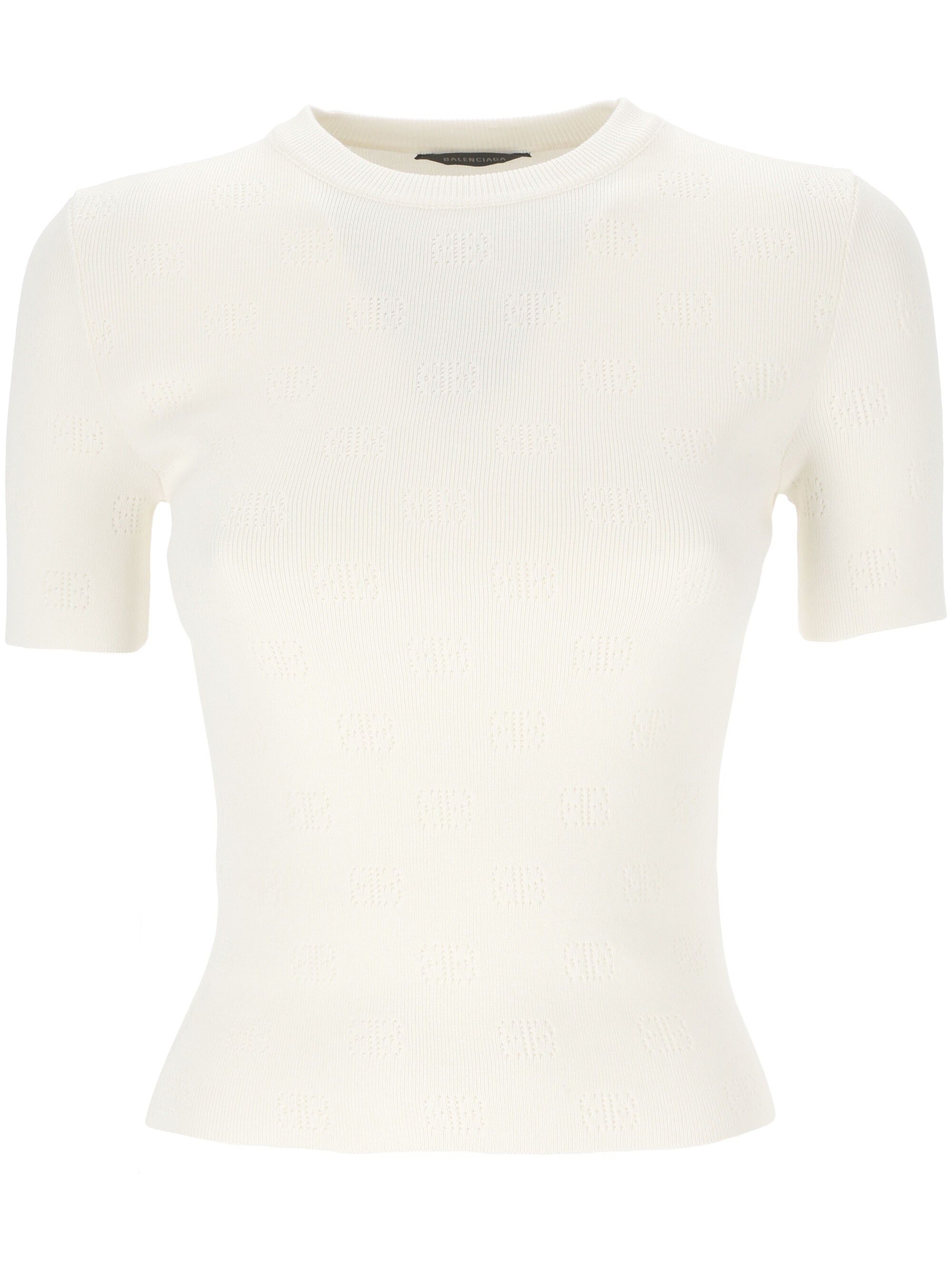 Balenciaga 793612 Woman White Sweaters - Zuklat