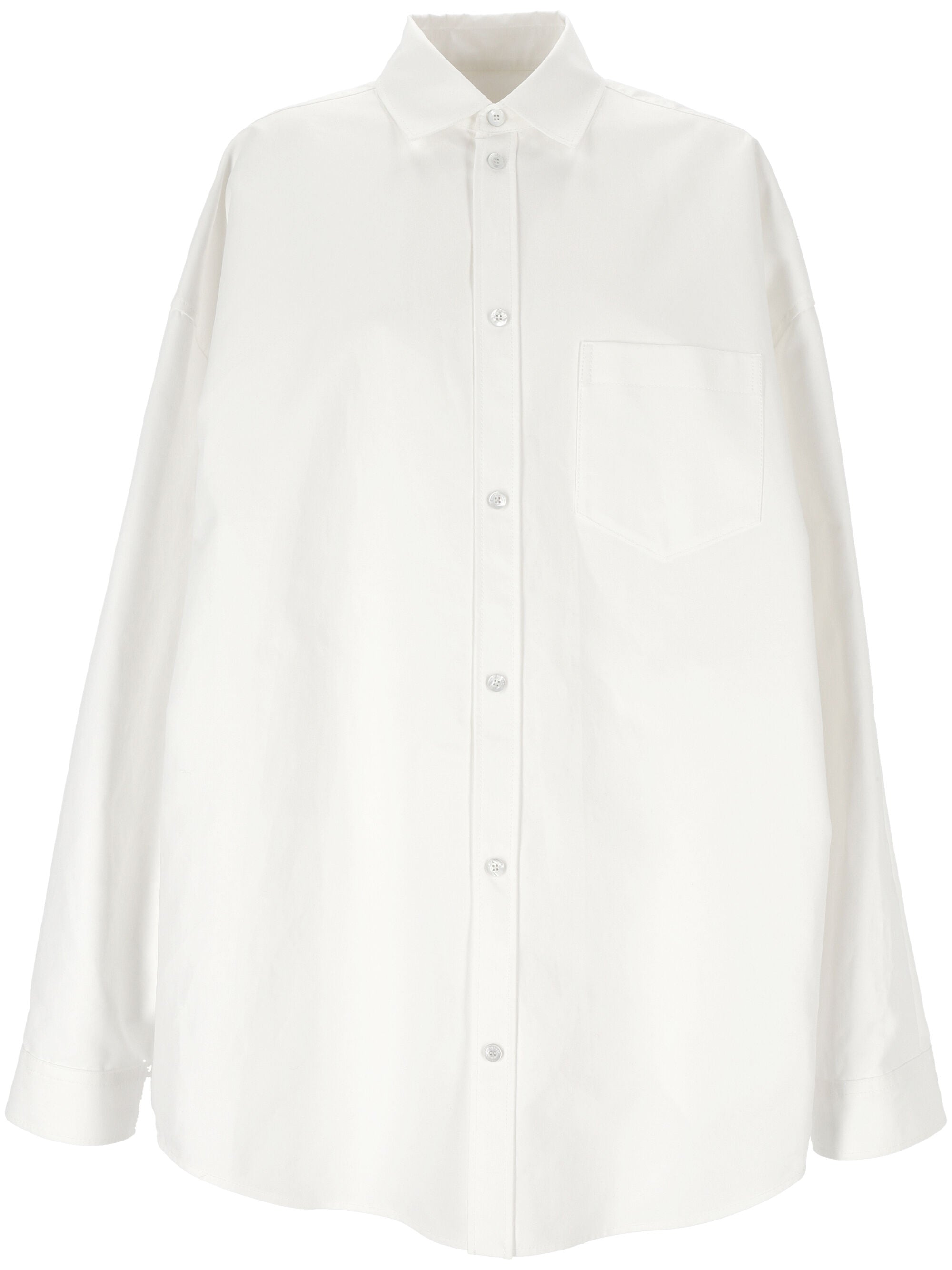 Balenciaga 794462 Woman White/white Shirts - Zuklat