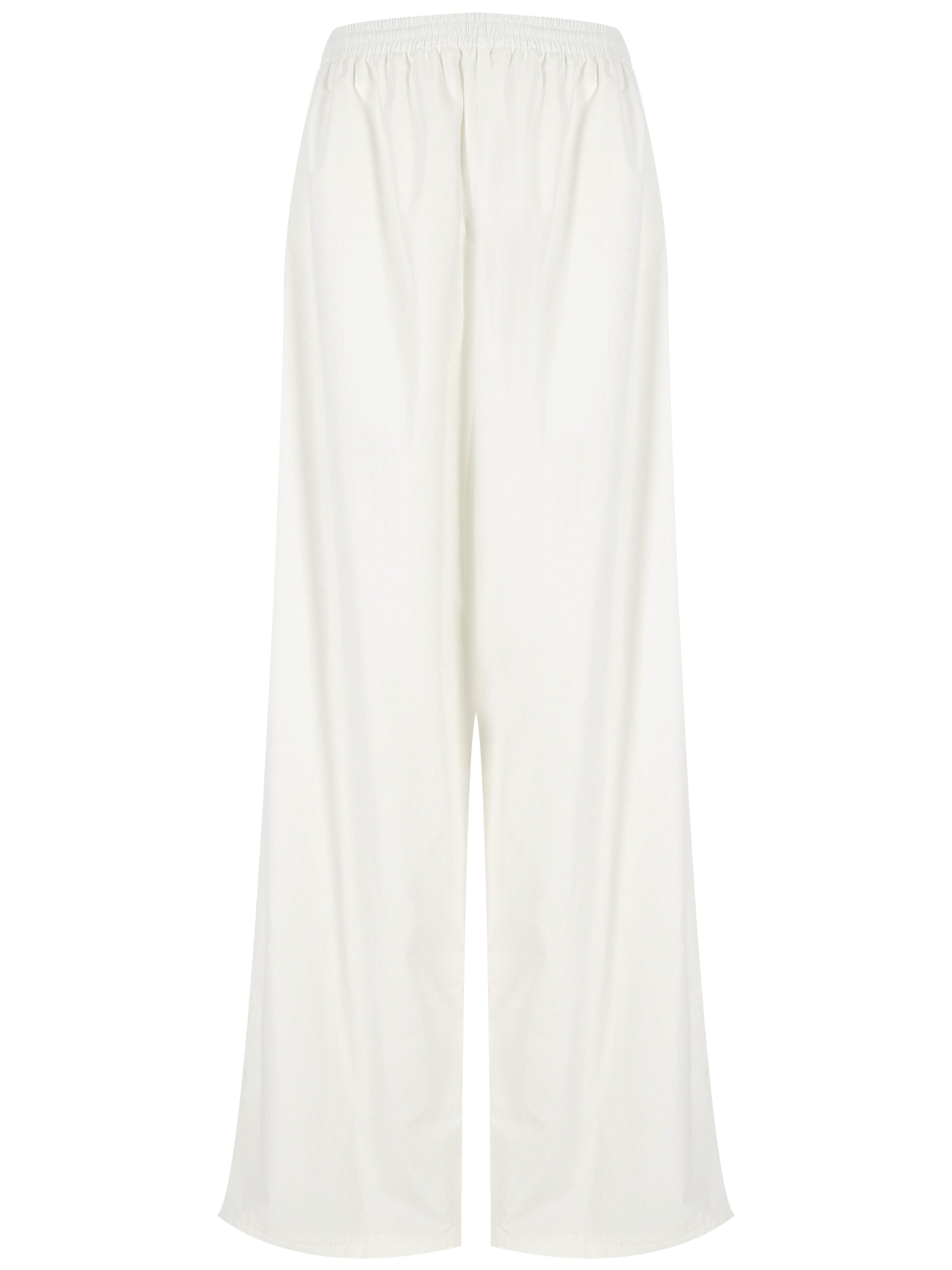 Balenciaga 794740 Man White Trousers - Zuklat