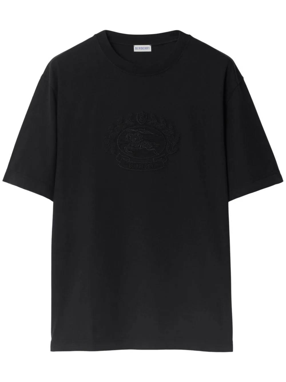 Burberry 8095104 Man Black T-shirts and Polos - Zuklat