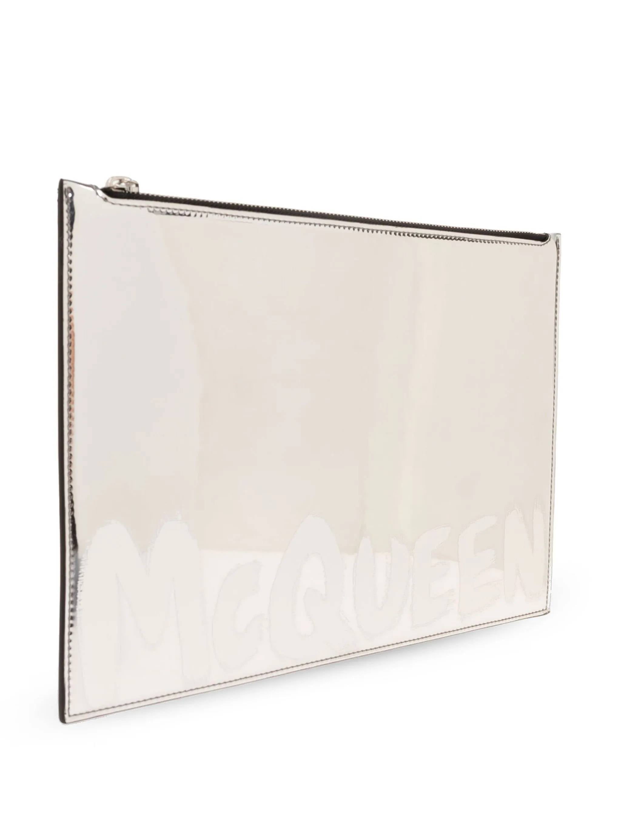 Alexander McQueen 560472 Man Silver Bags.. - Zuklat