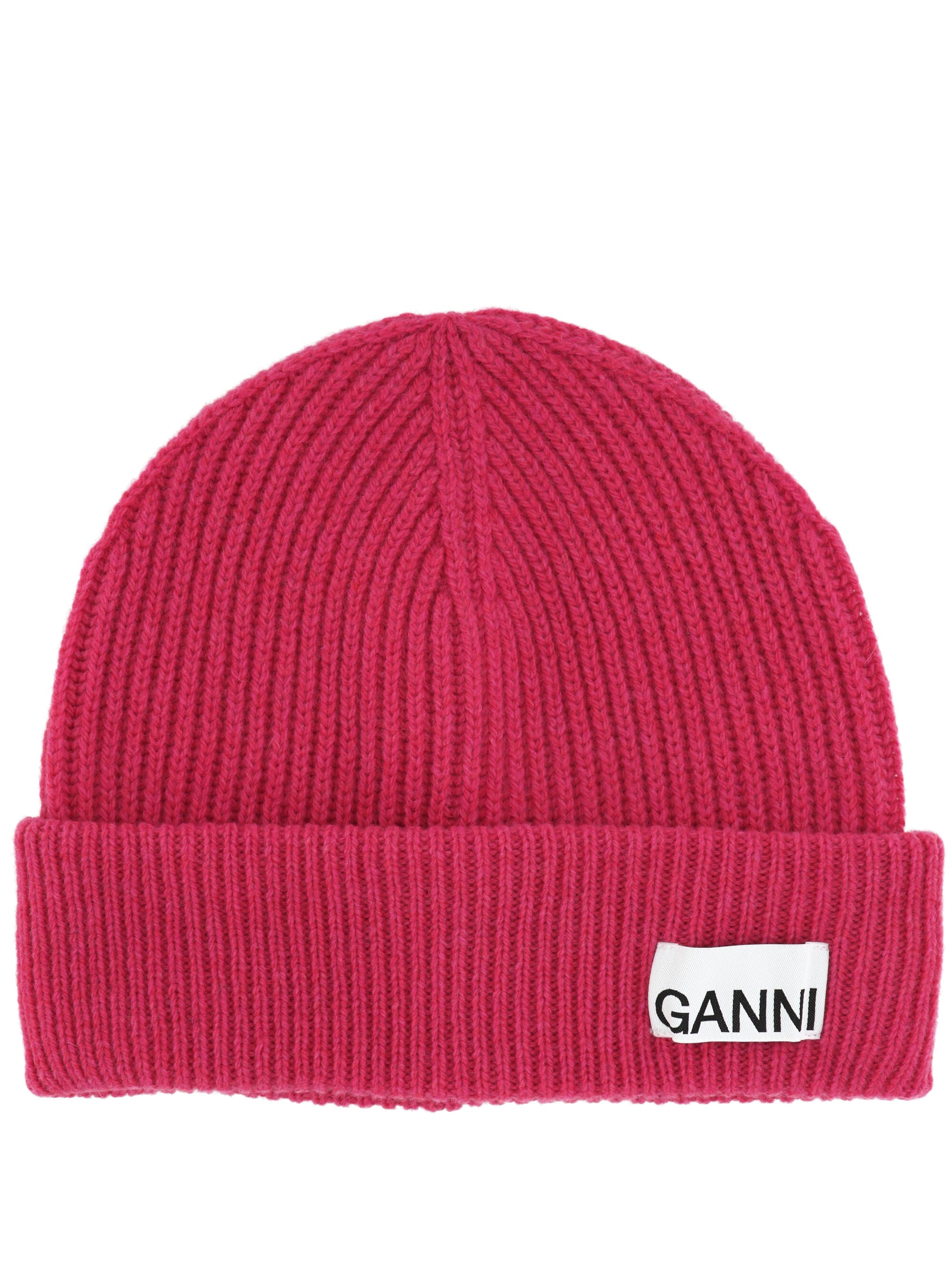 GANNI A5984 Woman RASBERRY WINE Hats - Zuklat