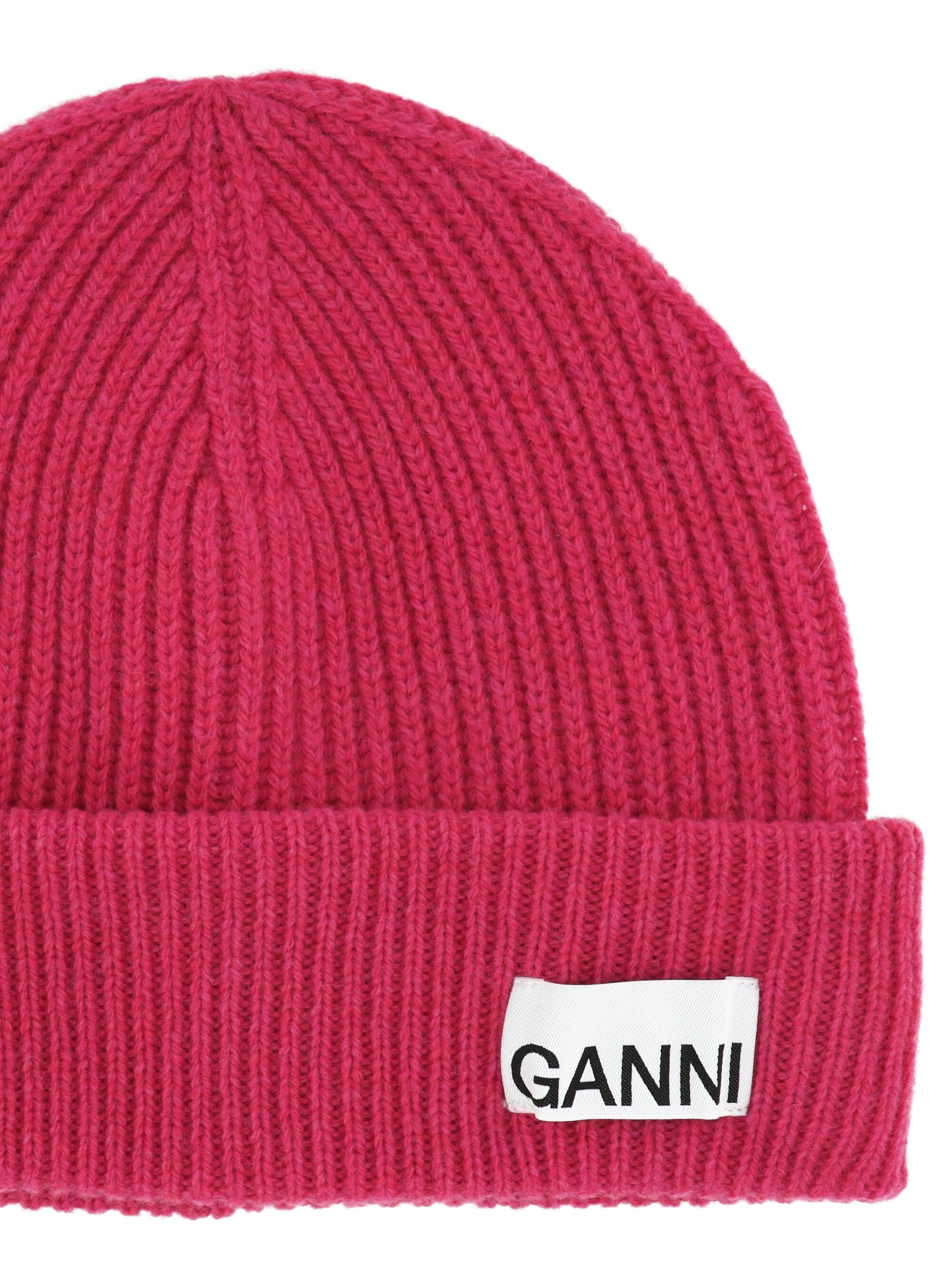 GANNI A5984 Woman RASBERRY WINE Hats - Zuklat