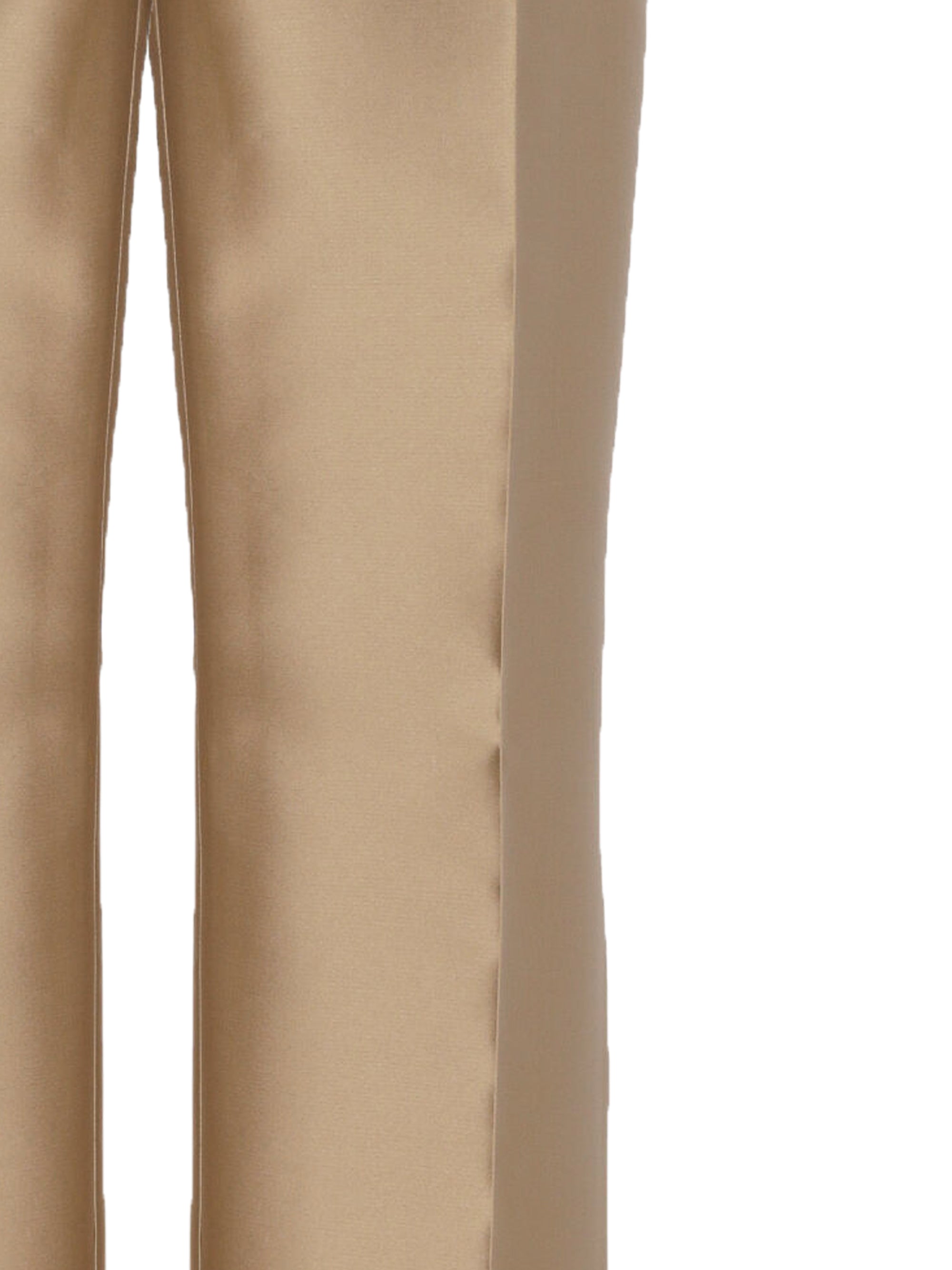 Alberta Ferretti AFV03106 Woman Beige Trousers - Zuklat